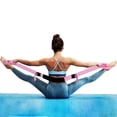 thumbnail image 3 of Étireur de Jambe, Sangle de Jambe Extensible - Sangle Extensible Yoga Danse Gymnastique Ouverture Douce Sangle Extensible - Rouge Rose, 3 of 5