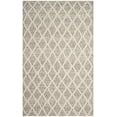 thumbnail image 2 of SAFAVIEH Natura Olgica Geometric Diamonds Area Rug, Ivory/Stone, 6' x 9', 2 of 6