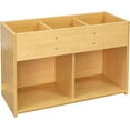 thumbnail image 6 of Tot Mate Children's Book and Toy Storage, Laminated Wood, Maple, 36"W x 14"D x 24"H Assembled, 6 of 6