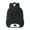 Black, variant on Corduroy Bear Backpack, Cute Bears Face Backpacks, Lightweight Soft Daypack, Animal Themed Daybag for Travel Camping Hiking Picnic Office Supplies