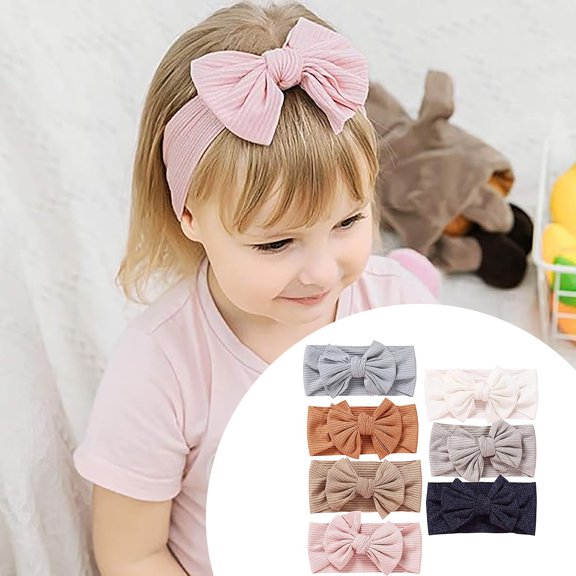 Elegant Hairpins for Baby Girls Toddlers Stylish Hair Accessories 7 Piece Set Everyday Wear Barrettes Hair Clips 7PCS