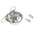 thumbnail image 3 of Dioche Picture Frame Hanging Wire With 12pcs Photo Clips Wire Rope Photo Hanging Wall Decoration Photo Display String And Clips For Hanging Wall Decor, 3 of 8
