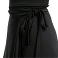 thumbnail image 5 of YM YOUMU Women Latin Dance Skirt Wrap Scarf Dancewear for Ballroom Salsa Practice, 5 of 5
