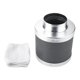 thumbnail image 2 of Filtros de Carbón, Hidropónnicos de Acero inoxidable de 7 Pulgadas con 55% de Área abierta para Alcalde fljo de aire, reversible de cuello, para Casa, más Alto, 2 of 7