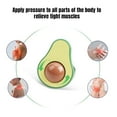 thumbnail image 3 of BAELLERT Avocado Keychain Fidget Toy with Rolling Ball Core Stress Relief Portable Fruit Roller Massage Bead Sensory Toy Keyring Pendant Kids Adults Gift, 3 of 7