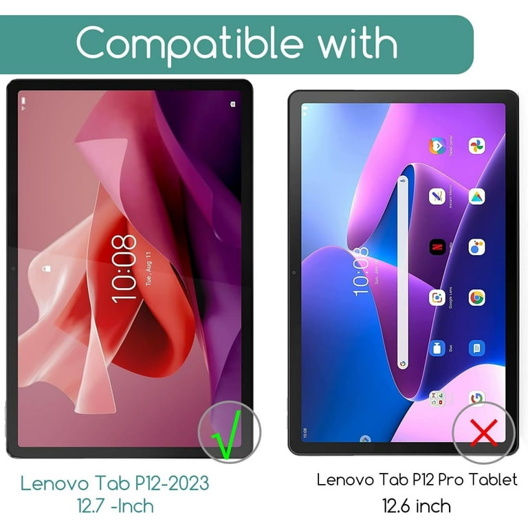 For Lenovo Tab P12 12.7 inch 2023 9H Hard Clear Tempered Glass