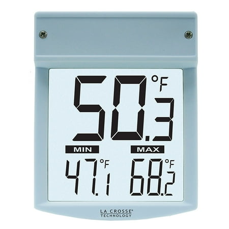 Lacrosse Technology Window Thermometer White Best Outdoor Lacrosse Technology Window Thermometer White