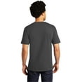 thumbnail image 2 of Port & Co Adult Male Men Plain Short Sleeves T-Shirt Coal Grey 2X-Large, 2 of 4