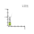 thumbnail image 2 of JewelersClub 1/2 Carat T.G.W. Peridot And White Diamond Accent Sterling Silver Pendant,18", 2 of 4