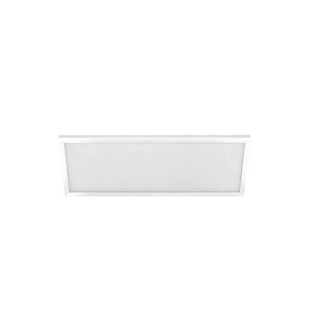 Commercial Electric 1 ft. x 4 ft. 50-Watt 4000 Lumens White Dimmable Integrated LED Edge-Lit Flat Panel Flush Mount Light Color Changing CCT