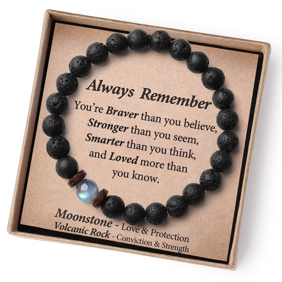 THEMEROL Mens Bracelet Teens Gifts Ideas Teenage Beaded Bracelets 13 Year Old Birthday to Son Grandson Confirmation Graduation Unique Boyfriend Christmas Stocking Valentines Day Easter Basket Stuffer