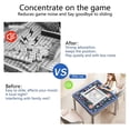 thumbnail image 5 of Floral Mahjong Mat with Rules, 31.5*31.5in Anti Slip American Mahjong Mat for Table, Noise Reduction, Neoprene Mah jongg Mats with Carrying Bag & 3 Dices, Mahjong Set Gift, Board Tile Games Mats, 5 of 7