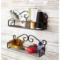 thumbnail image 4 of Design Imports Z01367 Shelves Pantry Spice Rack - Set of 2, 4 of 6