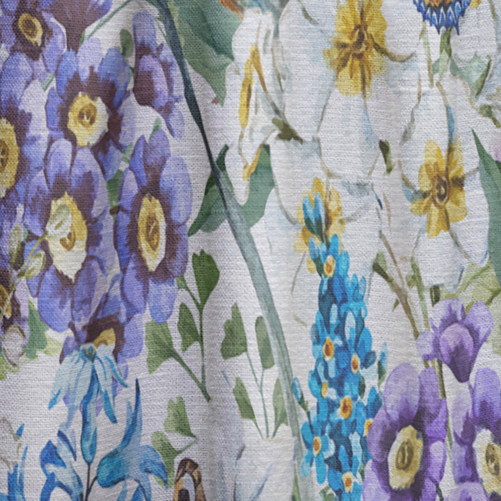 Designart 'Blossom Pink LI' Floral Curtain Panel