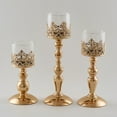 thumbnail image 1 of Neinkie Candlestick Holders Taper Candle Holders, Brass Gold Candlestick Holder Set Candle Stick Holders kit Decorative Candlestick Stand, 1 of 7