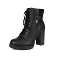thumbnail image 1 of Botas de Combate DREAM PAIRS con Tacón Grueso Alto 10.5, 1 of 7