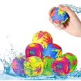 thumbnail image 3 of Paquete de 8 pelotas de agua, juguetes acuáticos para niños, bombas de agua reutilizables para piscina, juego de pelotas de playa para exteriores, perfecto para piscina, agua, playa y mar (color, 3 of 5