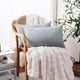 thumbnail image 3 of Fundas para Almohadas Lumbar Zaizaihome 30x51 cm Algodón Gris Paquete de 2, 3 of 6