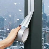 Nsxcdh Weather Stripping Door Bottom Tape Soundproof Draft Stopper 1.97in Width,Strong Adhesive,Flexible Safe Material,Frameless Sliding Door Glass Door Closet,Shower Use Home Essentials