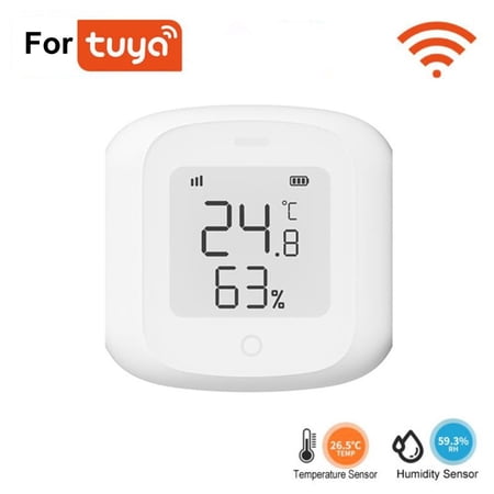 Mlless Temperature and Humidity Sensor Smart Home For ZigBee WiFi Wireless Hygrometer