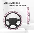 thumbnail image 5 of Balery Steering Wheel Covers Eiffel Tower And Butterflies Elastic Skidproof Steering Wheel Protective Cover Case Fit Universal Auto Accessories Decor, 5 of 8