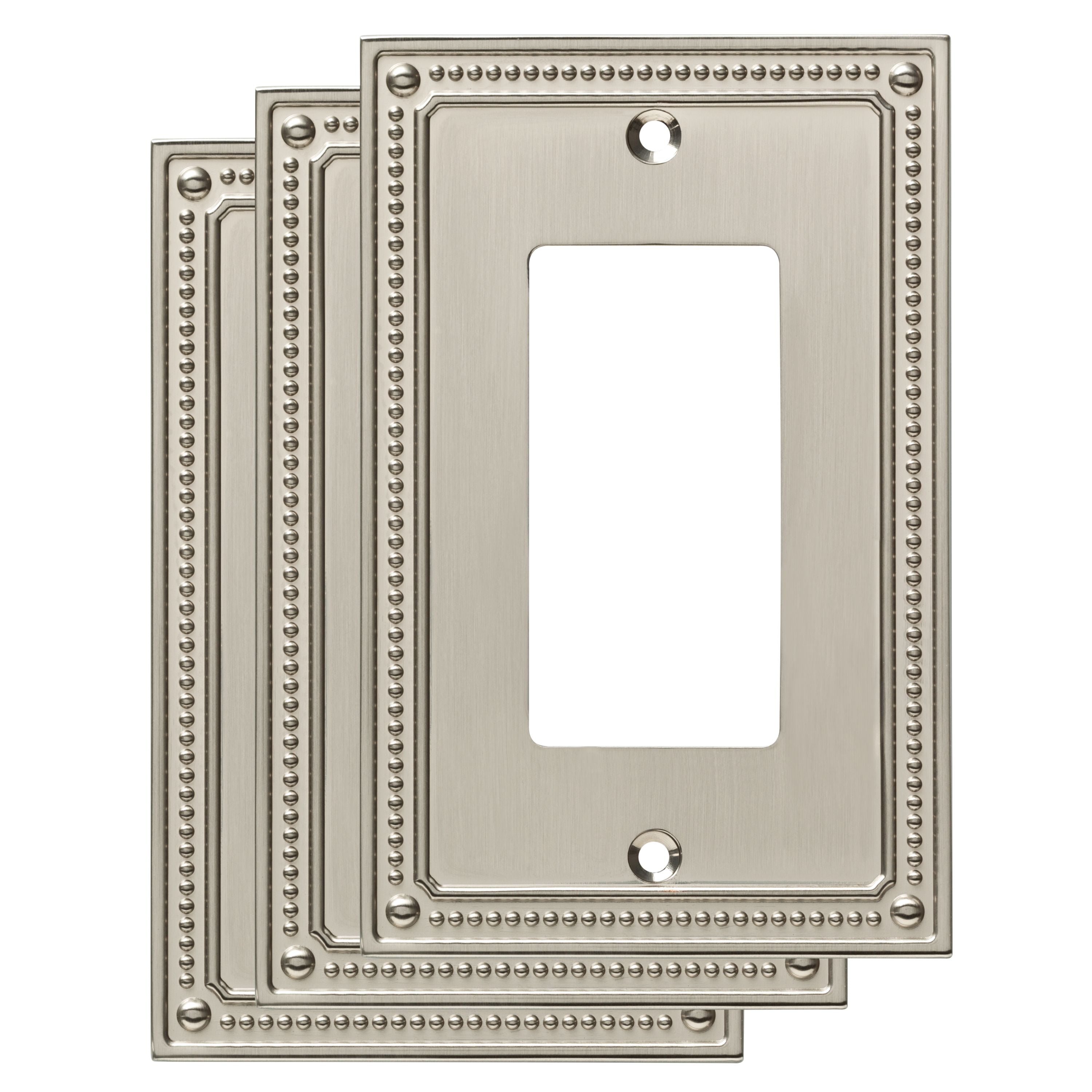 Classic Architecture Double Switch Wall Plate White Franklin Brass Classic Architecture Double Switch Wall Plate White Franklin Brass