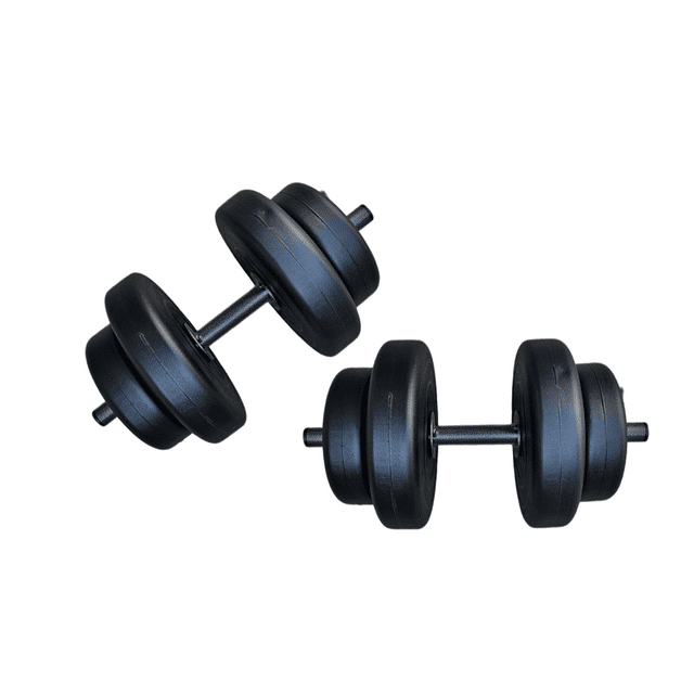 Sady Sport- Set Par de Mancuernas de 15Kg, 10Kg y 5 Kg C/u Peso Ajustable Color Lila