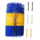thumbnail image 3 of Cepillo rascador para ganado, fácil de limpiar, resistente, para vacas, alces, cerdos y ciervos. azul amarillo, 3 of 9