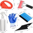 thumbnail image 2 of Window Tint Kit for Cars, 45 Pcs Vehicle Glass Protective Film Wrapping Set, 2 of 7