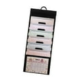 thumbnail image 5 of simhoa Hanging Wall File Organizer Document Holder 6 Pocket Wear Resistant Sturdy Paper Folder File Folder Expanding for Home School colorful, 5 of 10
