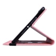 thumbnail image 6 of Case for Amazon Kindle Fire 7 12th Gen 2022, Multi-Angle Viewing Folio Stand Smart Shell Embossed Pattern PU Leather Cover with Auto Sleep/Wake Pencil Holder Card Slot Case, Pink, 6 of 7