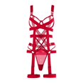 thumbnail image 4 of VBARHMQRT Strapless Bras Sexy Belt Garter Belt Motorcycle Strap Sexy Sexy Underwear Two Piece Set 6774, 4 of 6