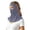 Grey, variant on Lightweight Multifunctional Ice Silk Full Face Blocking Breathable Outdoor Windproof Neck Gaiter Forehead Wrap Seamless Technology Sun Protective Scarf, Grey