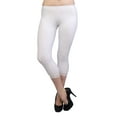 thumbnail image 2 of Vivian's Fashions Capri Leggings - Cotton, Lace (Misses and Misses Plus Sizes), 2 of 5