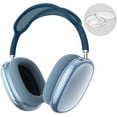 thumbnail image 2 of Fintie Case for AirPods Max 2 (2026) and AirPods Max 1 (2024/2020) Headphone, Soft TPU Clear Anti-Scratch Protective Cover, Transparent Accessories Skin Protector (Clear Blue), 2 of 13