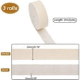 thumbnail image 5 of PH 236 Inch PU Leather Straps 0.8 Inch Single Face Leather Strap Rolls Beige Leather Belt Strips for Belts Bag Straps Pet Collars Keychains 78.7 Inch(2m)/Roll 3 Rolls Bisque, 5 of 7