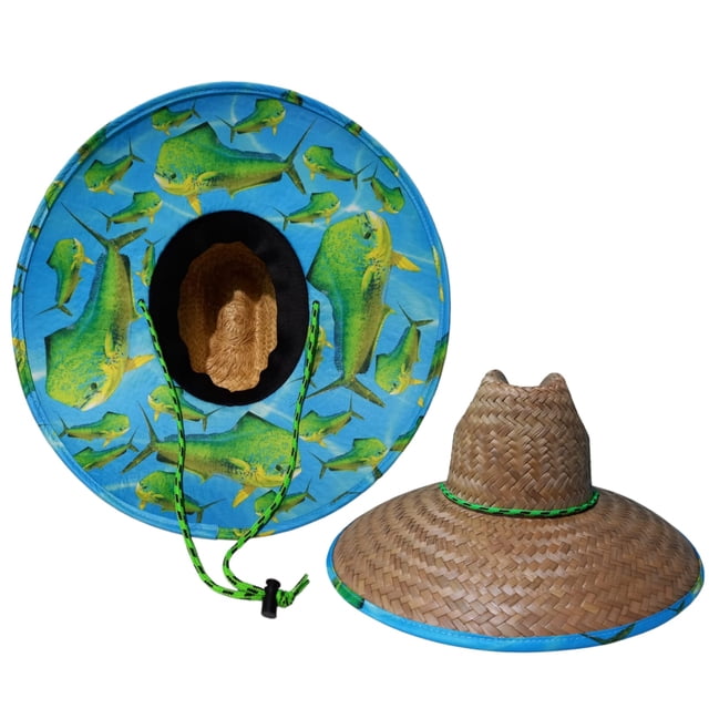 Sombrero Pescador Surf Estampado Pez Dorado