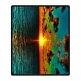 thumbnail image 2 of CADecor Sunset Blanket Fleece Throw Blanket for Sofa or Bed 58x80 inches, 2 of 3