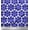 Royal Blue, variant on Soimoi Black Cotton Duck Fabric Floral Art Geometric Print Sewing Fabric Yard 42 Inch Wide