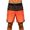 Orange, variant on XFeng Men's 2 in 1 Swim Trunks, Print Board Shorts with Compression Liner, Quick Dry Beach Swim Shorts with Pockets