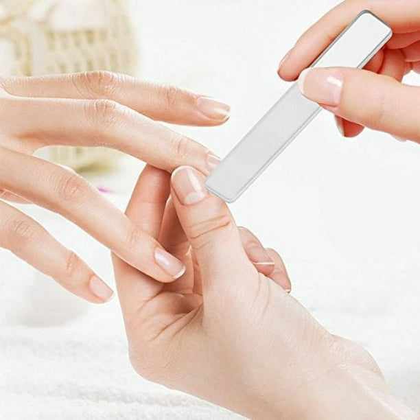 Paquete de 3 herramientas profesionales de manicura para salón de uñas, empujador de cutículas de Metal