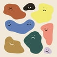 thumbnail image 3 of Society6 Jae Polgar Emotional Shapes Shower Curtain 71" x 74", 3 of 3