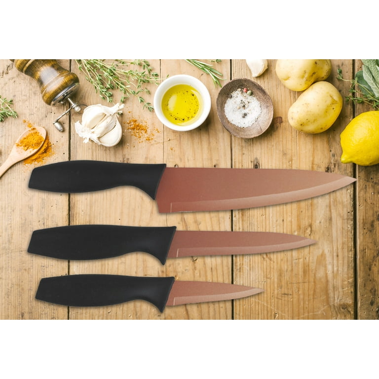 Eternal Kitchen Ideas Copper Knife Set 3 pcs