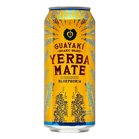 (12 Bottles) Guayaki Yerba Mate  Bluephoria  16 Fl Oz
