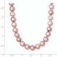 thumbnail image 2 of Primal Silver Sterling Silver 6-7mm Purple Freshwater Cultured Pearl Necklace, 2 of 4