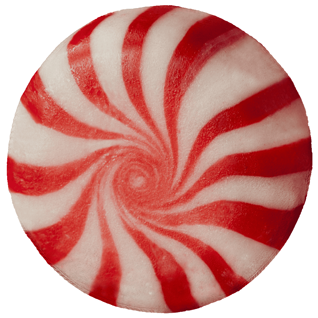 Peppermint Candy Circle Blanket 60" - Walmart.com