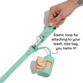 thumbnail image 3 of Wild One Dog Waste Poop Bag Carrier Dispenser, Seafoam Teal, 3 of 5