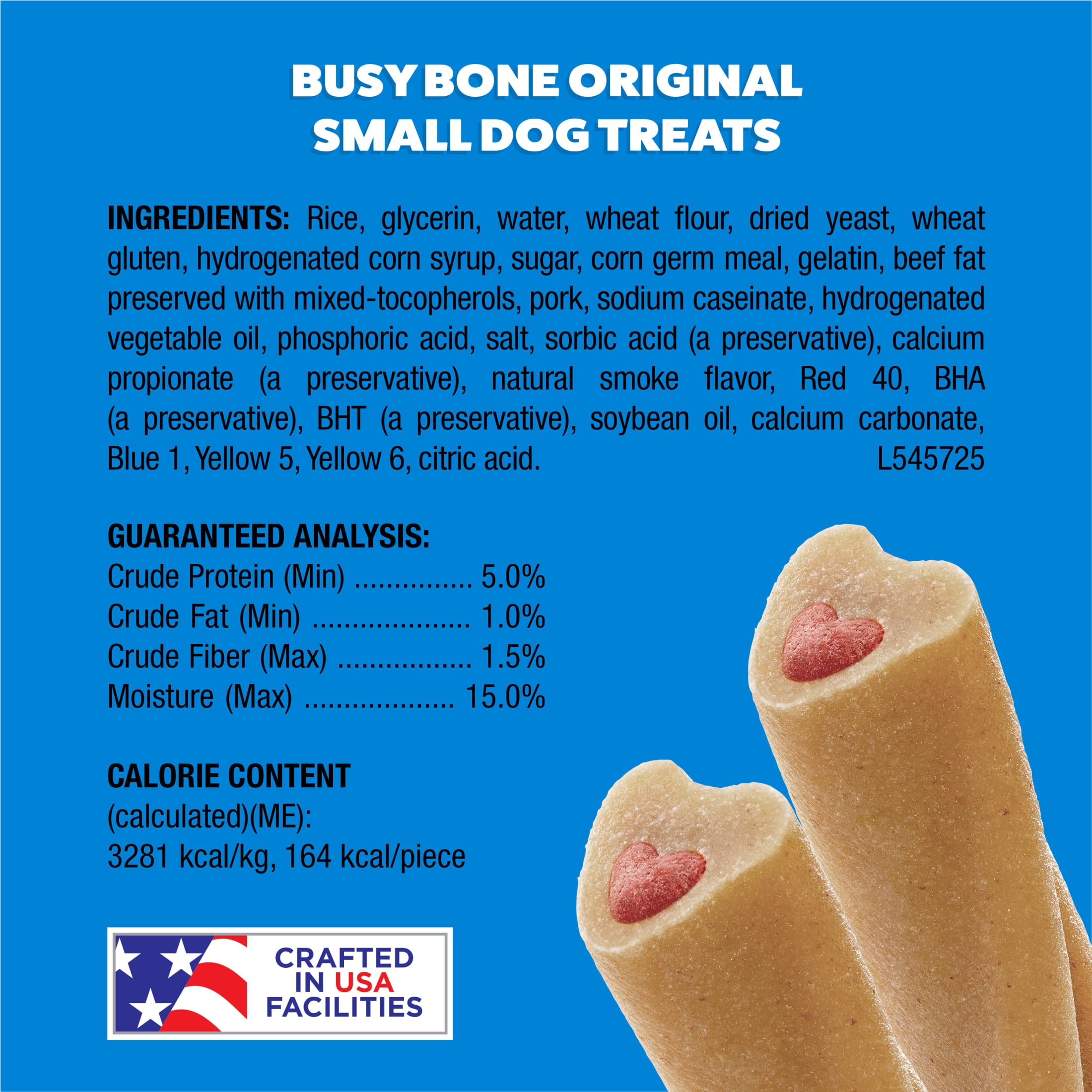(2 pack) Purina Busy Small Breed Dog Bones, Mini, 12 ct. Pouch