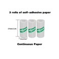thumbnail image 2 of Mini Printing Paper White Continuous Paper Self-Adhesive Self-Adhesive Paper For Portable HD Photo Printer, 2 of 4