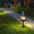 thumbnail image 5 of Gnmfd Solar Gnome Garden Light Outdoor Decorative Solar Powered Stake Lamp Auto On Off for Patio Lawn Yard Festive Night Lights for Garden Christmas Lights Outdoor, 5 of 7